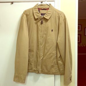 Polo Ralph Lauren XL casual khaki jacket.